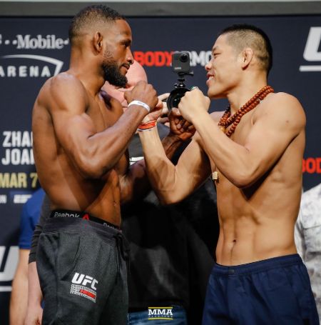 Neil Magny faced Li Jingliang on March 7, 2020, at UFC 248.